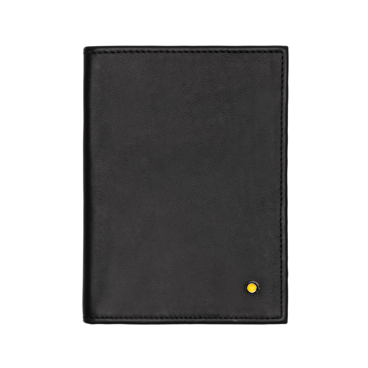 Porta Pasaporte Quirelli para Hombre con Refuerzo Interno Estilo 050102 Negro