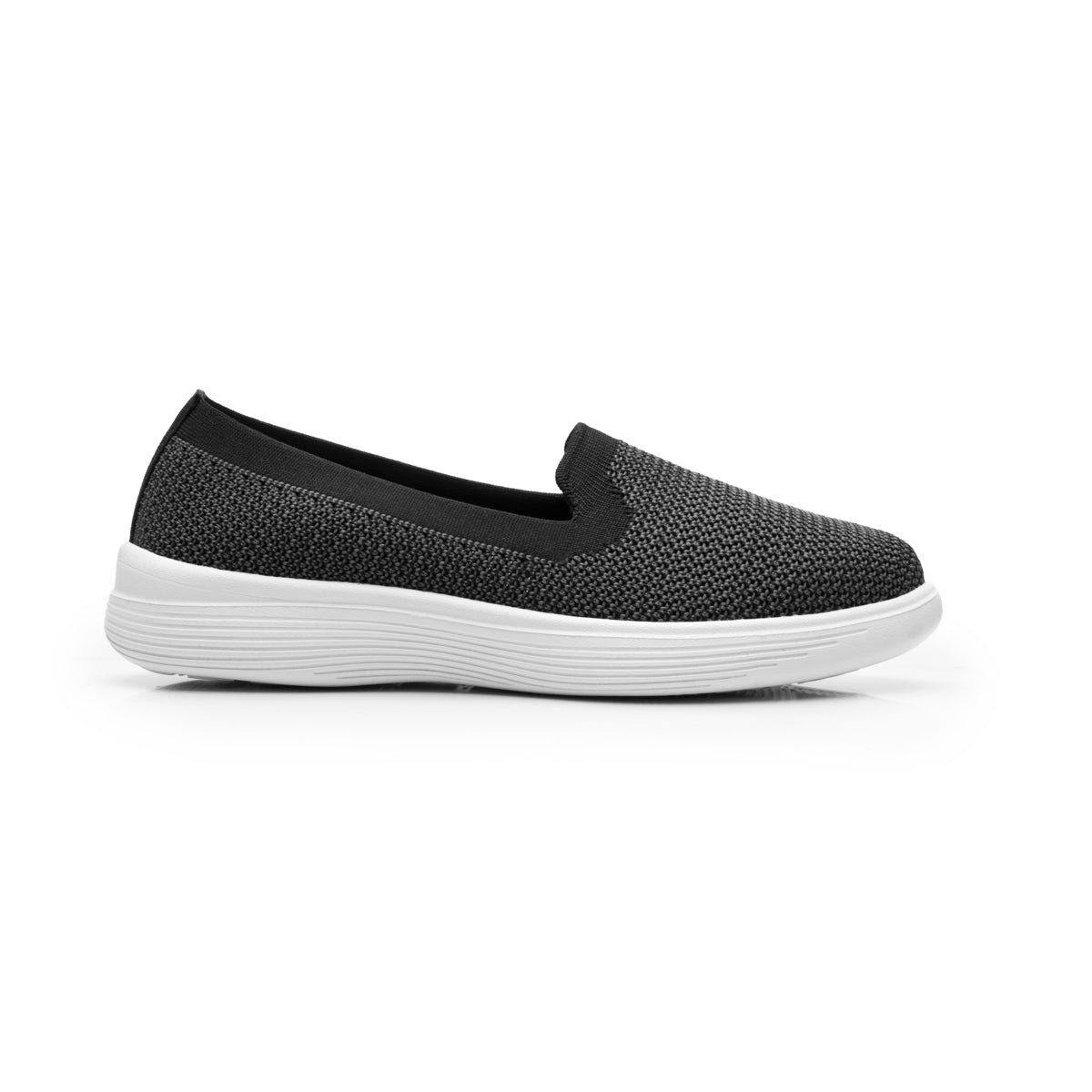 Sneaker Urbano Slip On Flexi para Mujer Estilo 104930 Negro