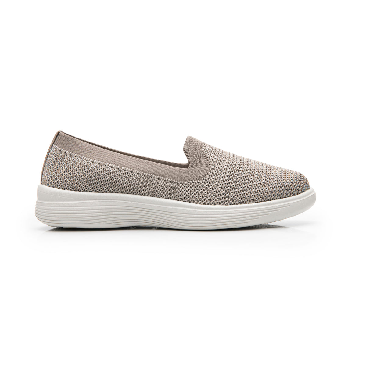 Sneaker Urbano Slip On Flexi para Mujer Estilo 104930 Taupe