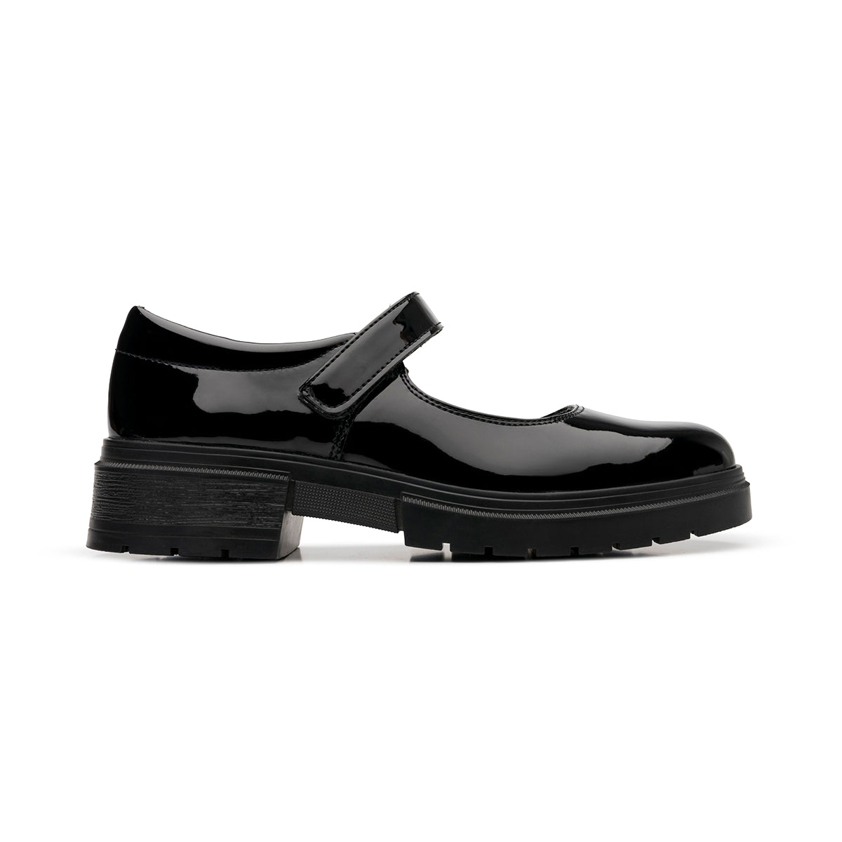 Calzado Escolar Ajustable Flexi para Niña Estilo 131913 Negro