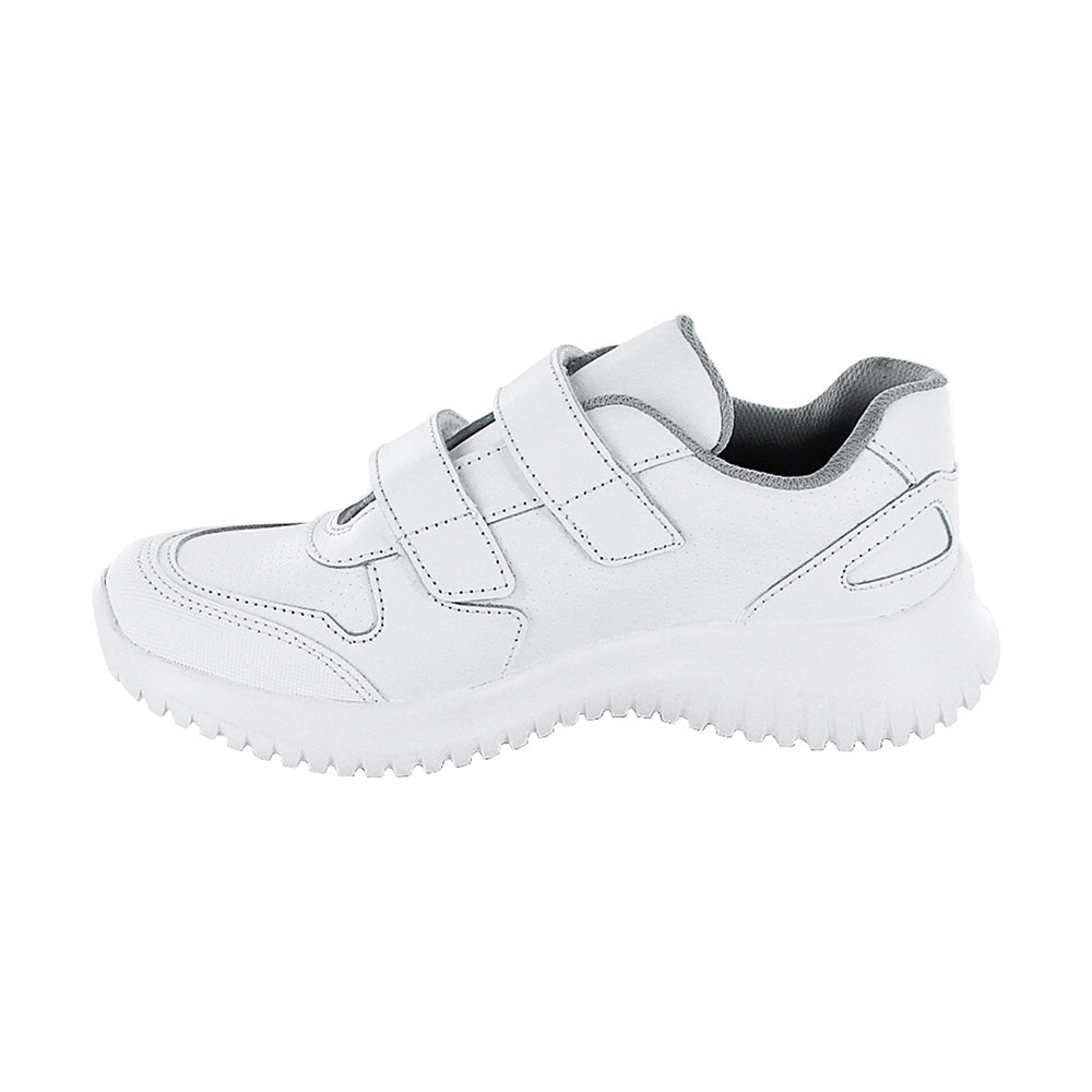 Tenis Audaz para niño en piel blanco Adan con doble tira de contacto