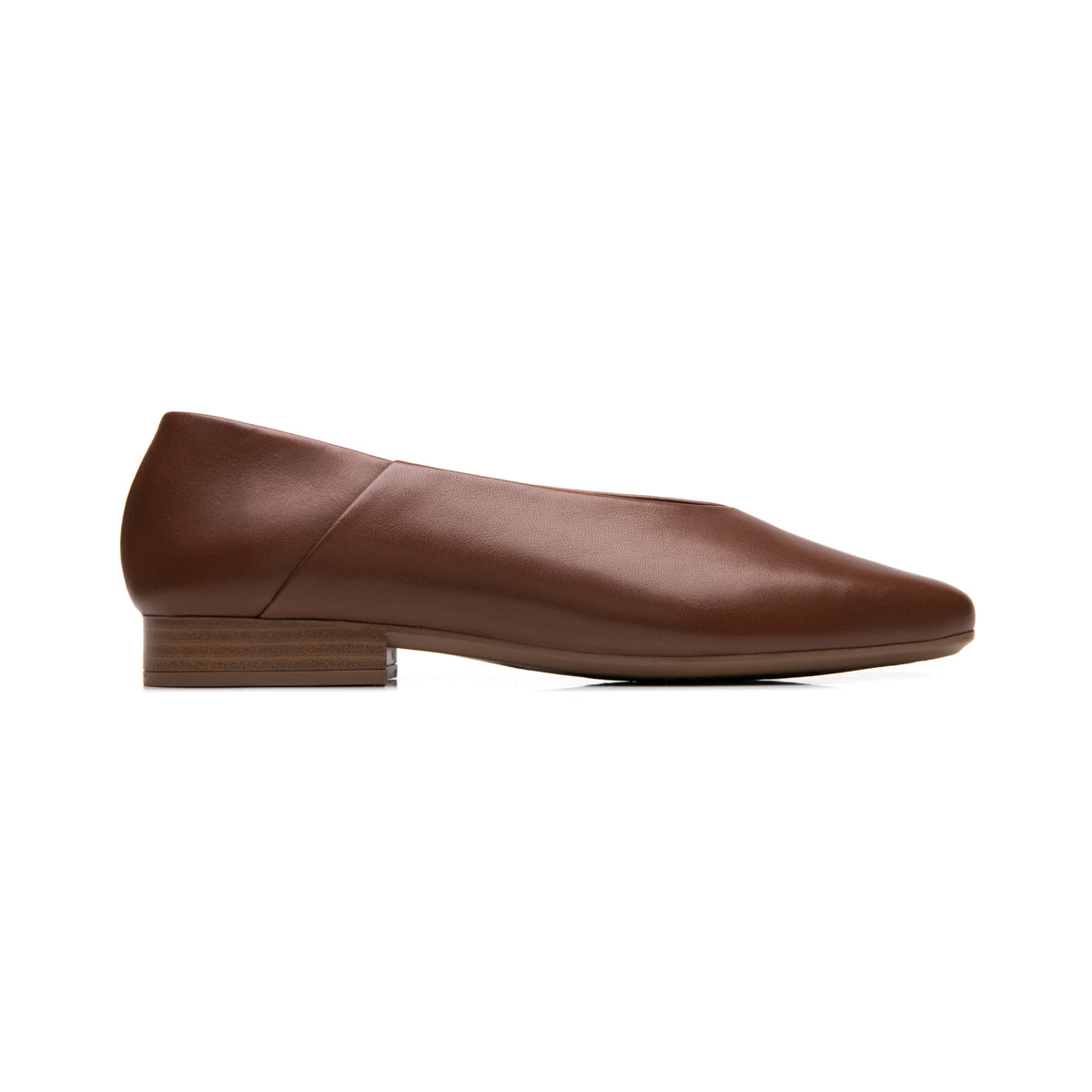 Balerina Punta Cuadrada Flexi para Mujer Estilo 142801 Tan