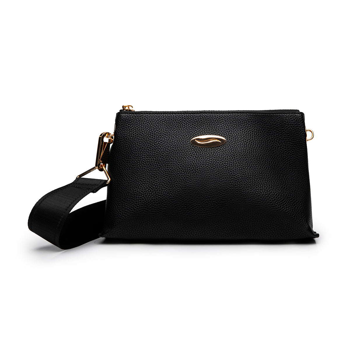 Bolsa Crossbody Flexi para Mujer Estilo 020301 Negro