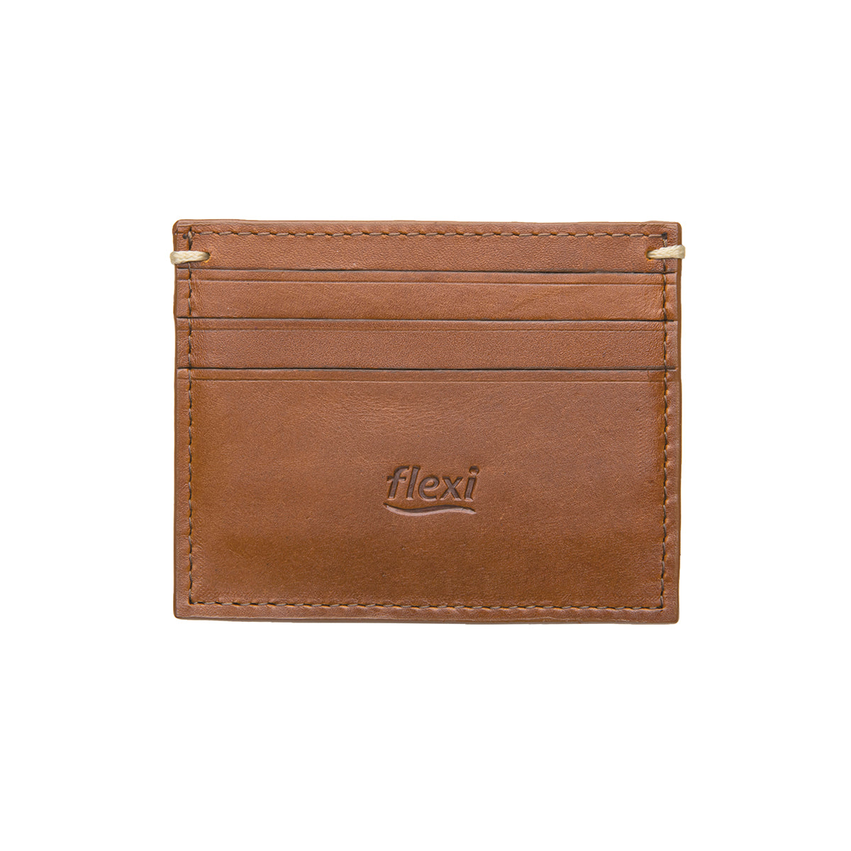 Tarjetero Aldemir Flexi para Hombre Estilo 060203 Cognac