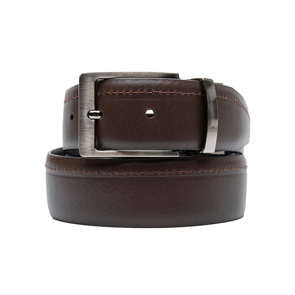 Cinturón Reversible Adriano Flexi para Hombre Estilo 120310 Negro - Café