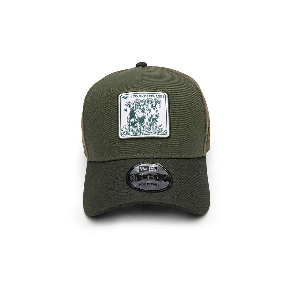 Gorra Flexi Country x New Era para Hombre Estilo 9960C7-204 Olivo