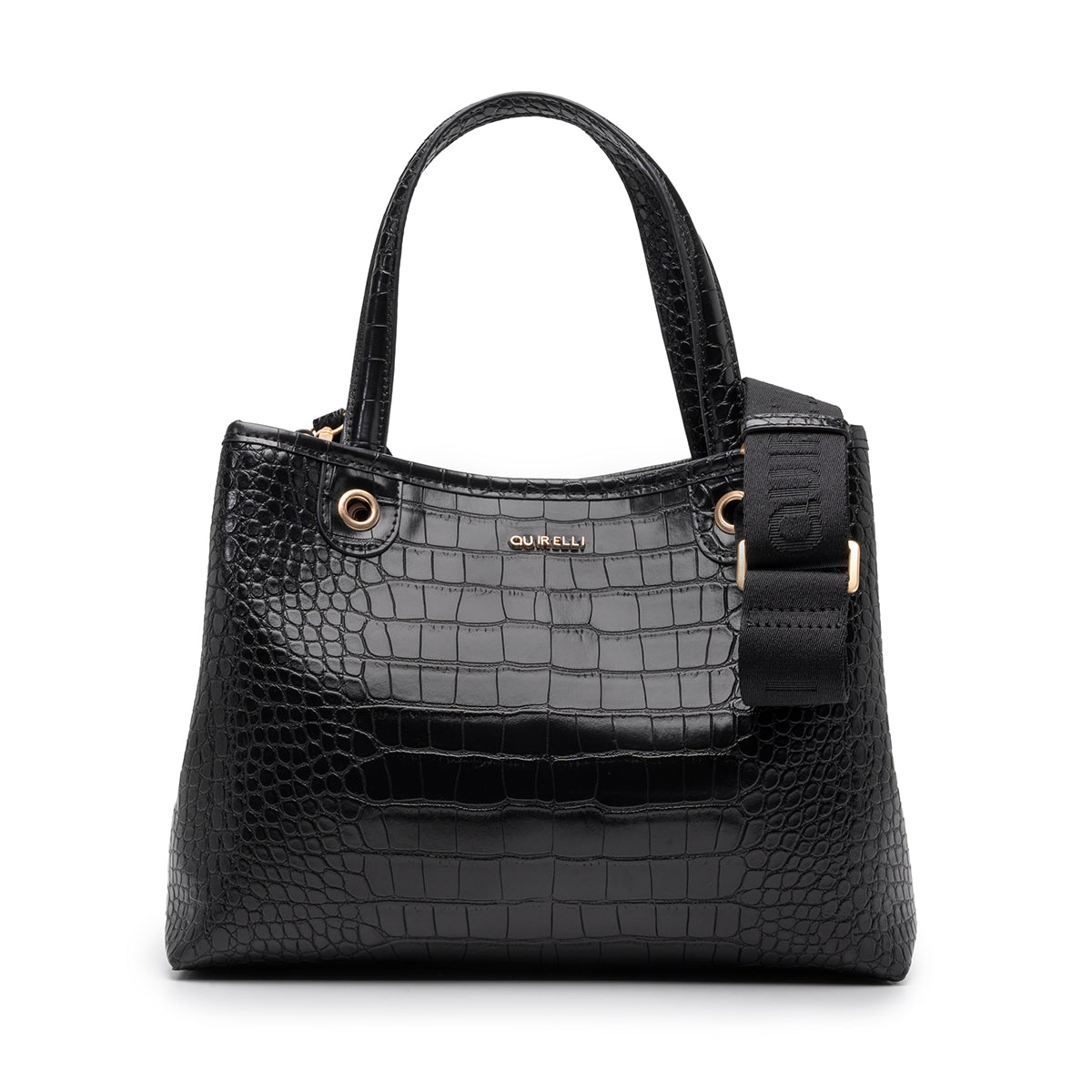Tote Pequeña Quirelli Mujer Estilo 9987C5-103 Negro
