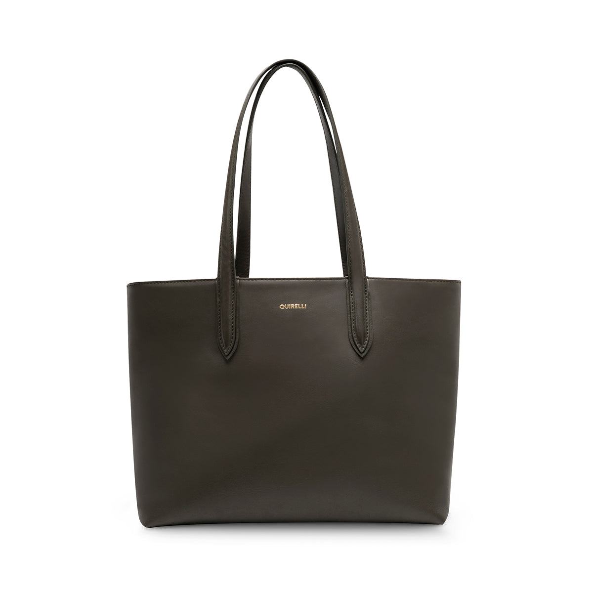 Tote Grande Quirelli Mujer Estilo 9987C5-110 Olivo