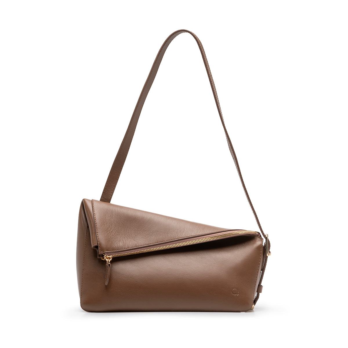 Bolso De Hombro Quirelli Mujer Estilo 9987C5-111 Madera