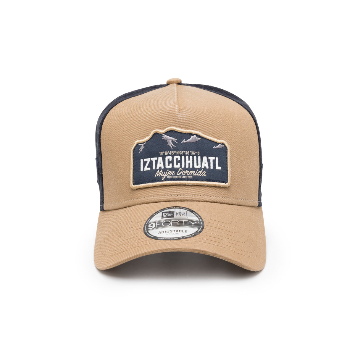 Gorra Flexi Country X New Era para Hombre Estilo 9960C7-215 Camel - Marino