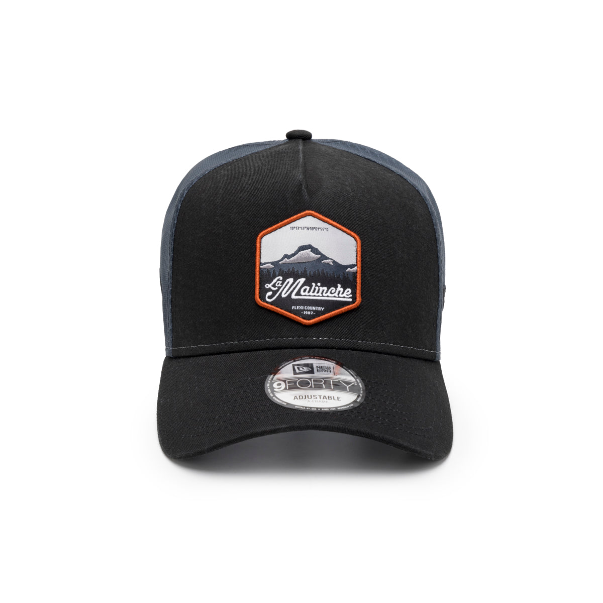 Gorra Flexi Country X New Era para Hombre Estilo 9960C7-216 Negro - Gris