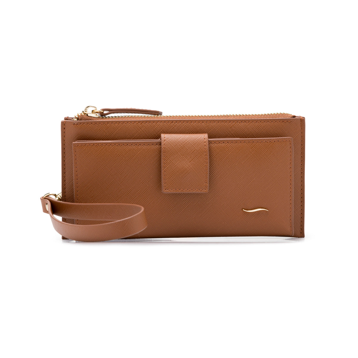 Cartera Flexi para Mujer Estilo 9960C6-106 Cognac
