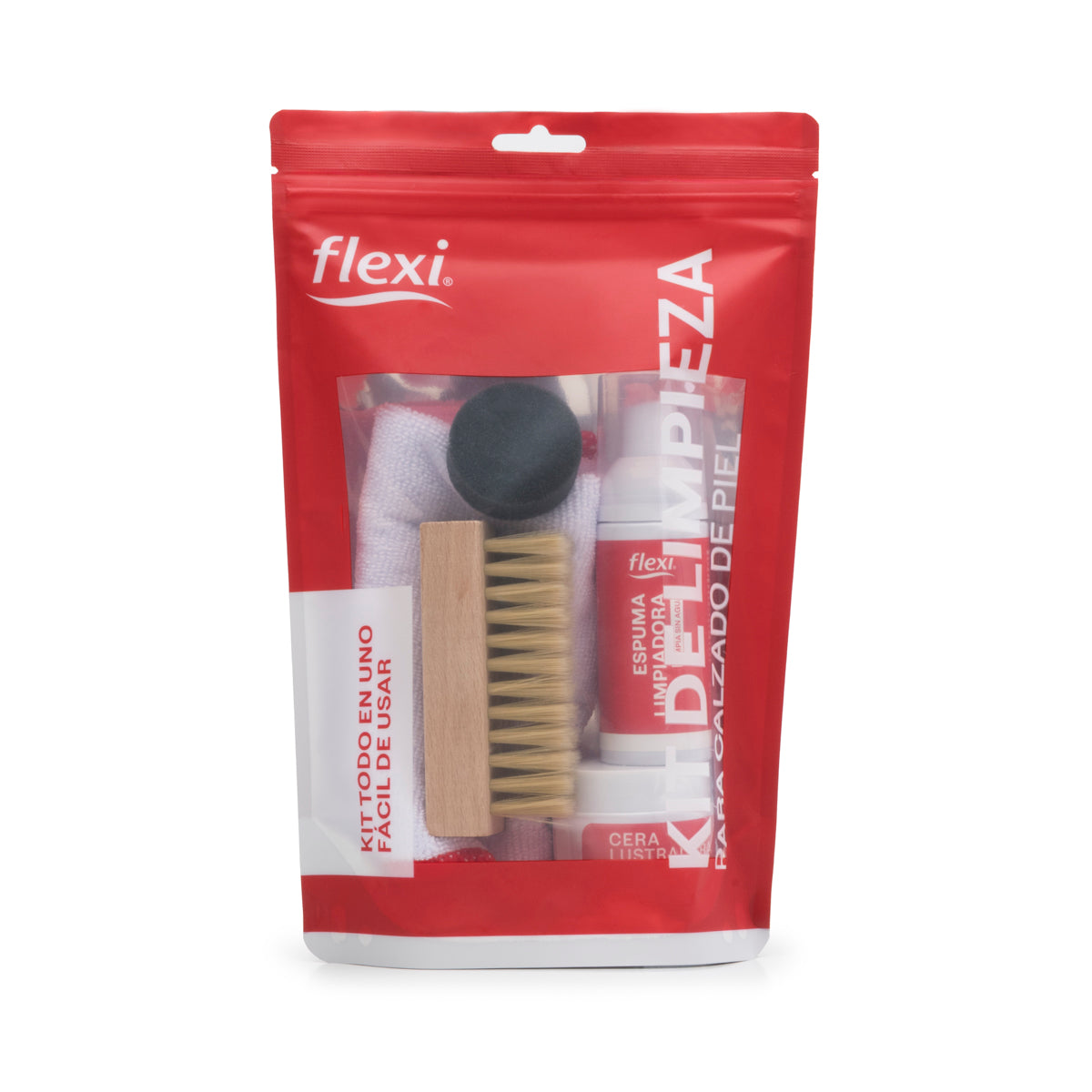 Kit De Limpieza Para Piel Flexi Estilo 9960C1-702 Incoloro