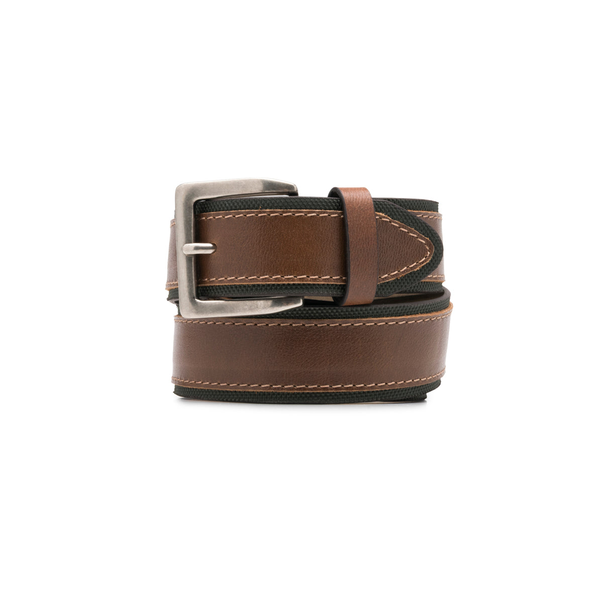 Cinturón una vista Flexi para Hombre Estilo 9960C2-308 Tan