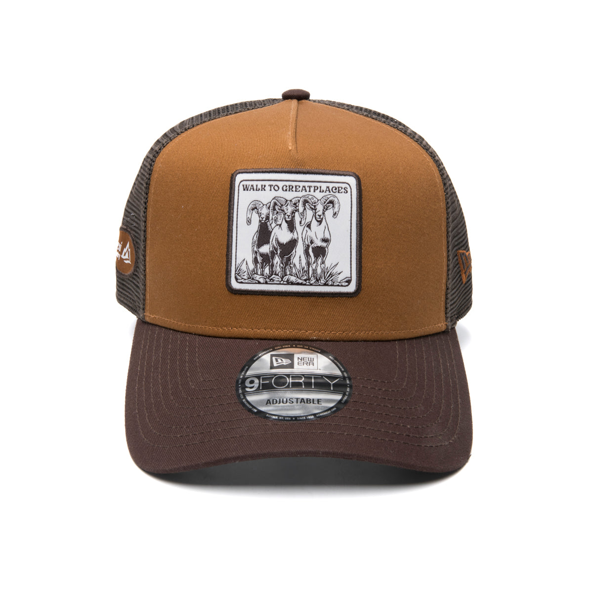 Gorra Flexi Country x New Era Estilo 1702 Color Café