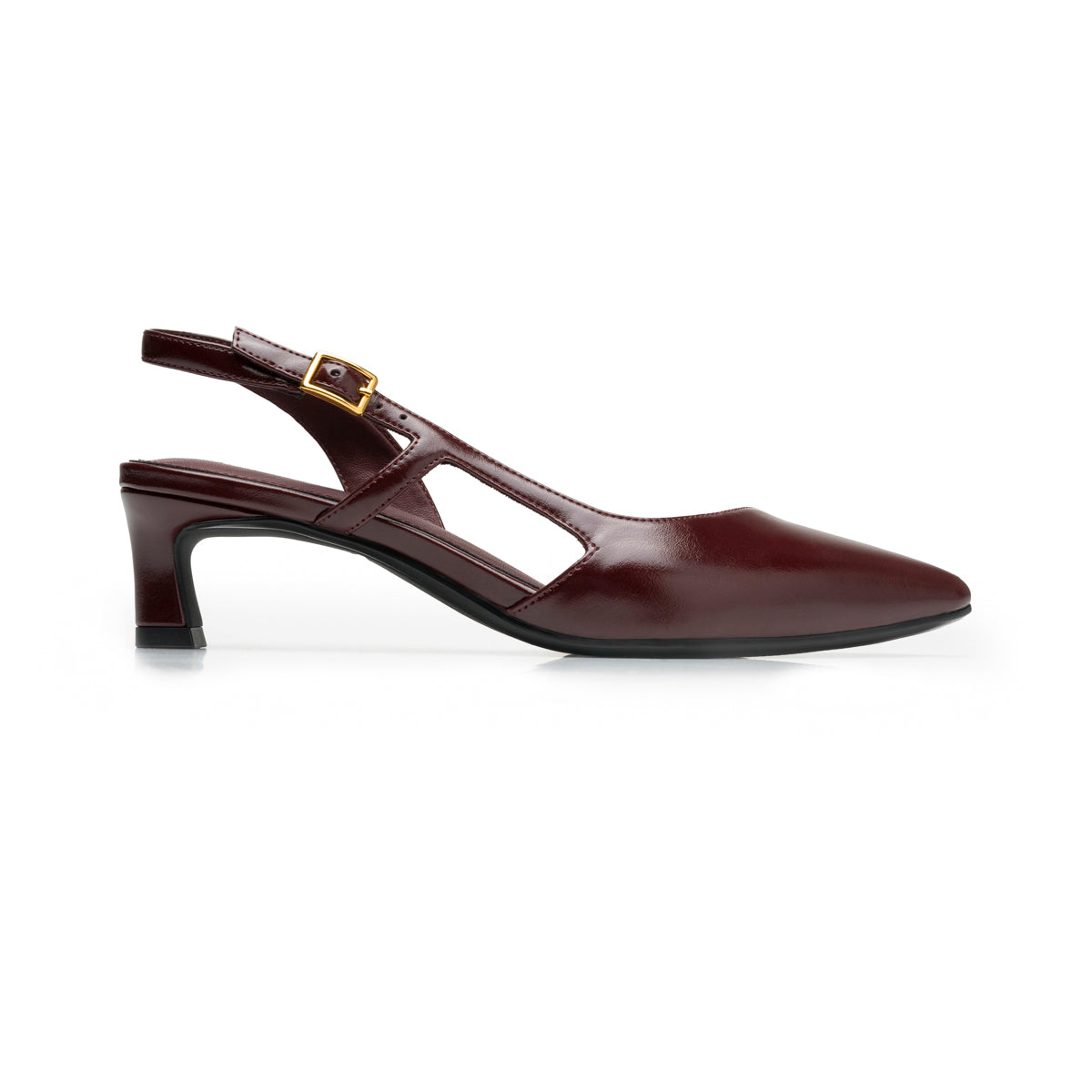 Zapatilla Sling Back Quirelli para Mujer Estilo 307202 Vino