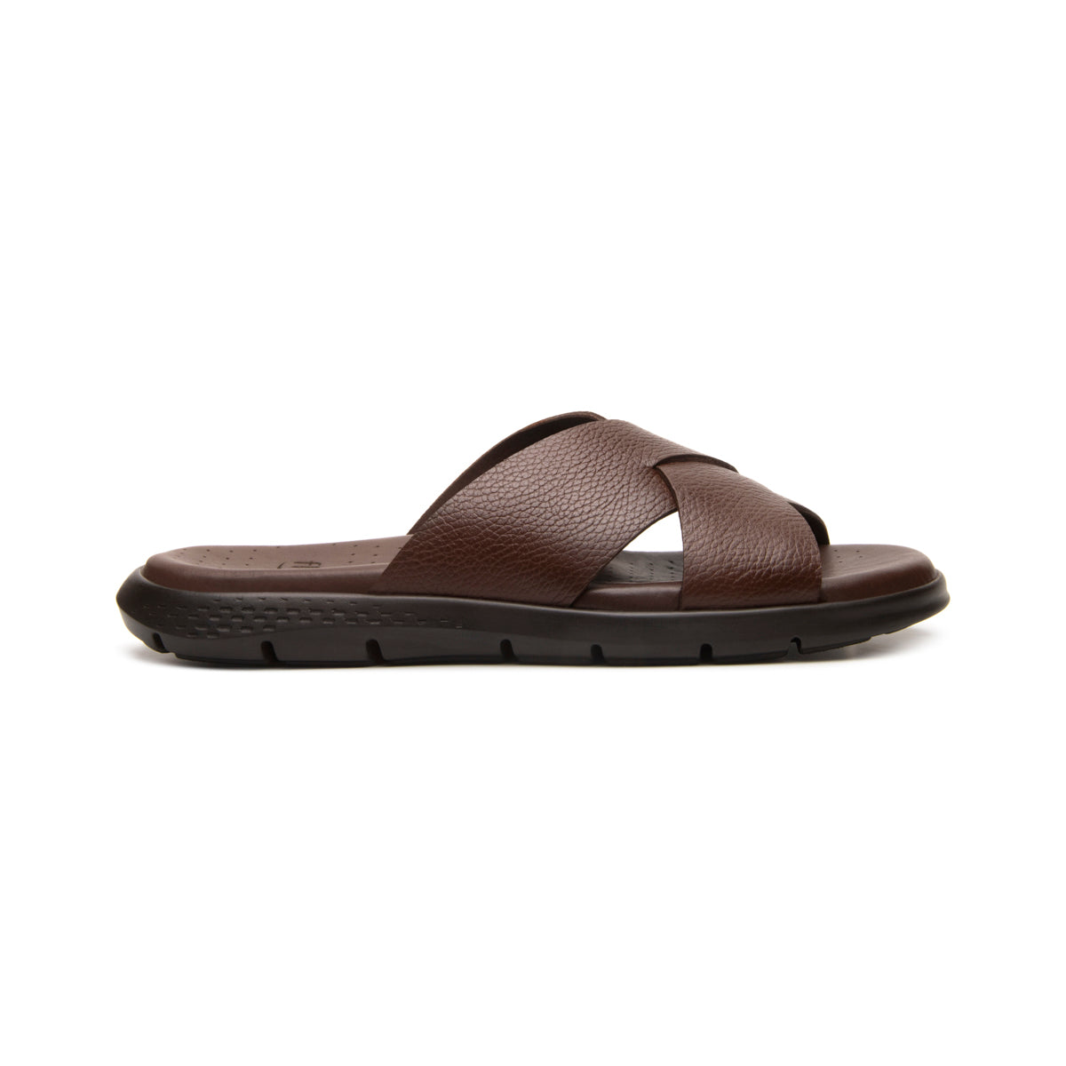 Sandalia Tiras Cruzadas Flexi para Hombre Estilo 400020 Nogal