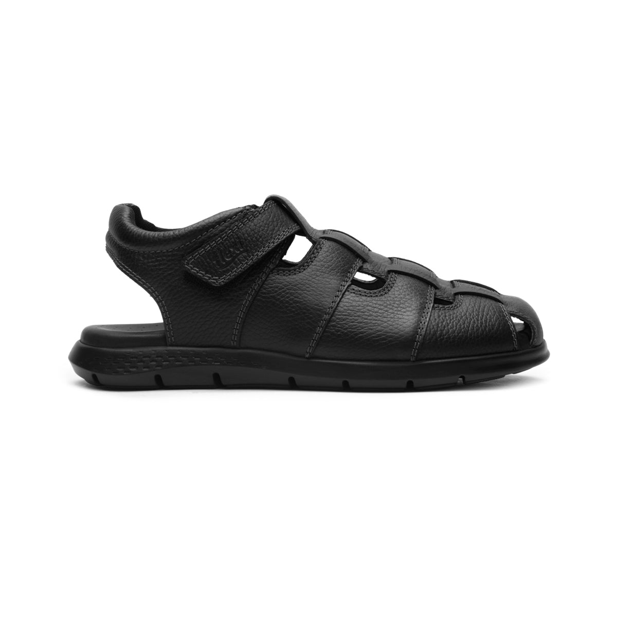 Sandalia Casual Flexi para Hombre Estilo 400026 Negro