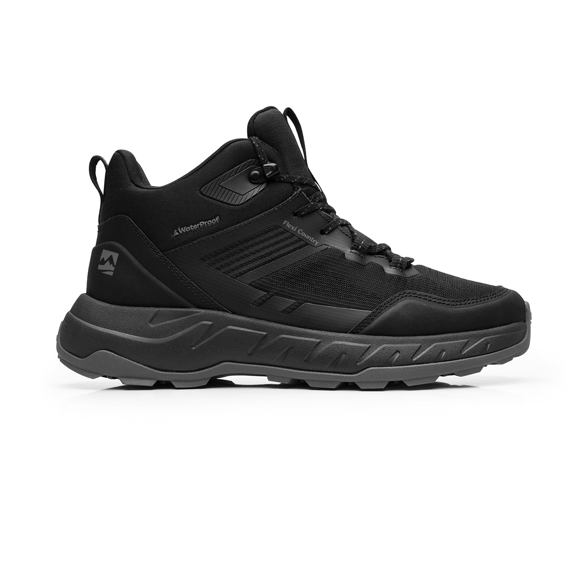 Botín Outdoor Waterproof Flexi Country para Hombre Estilo 421104 Negro