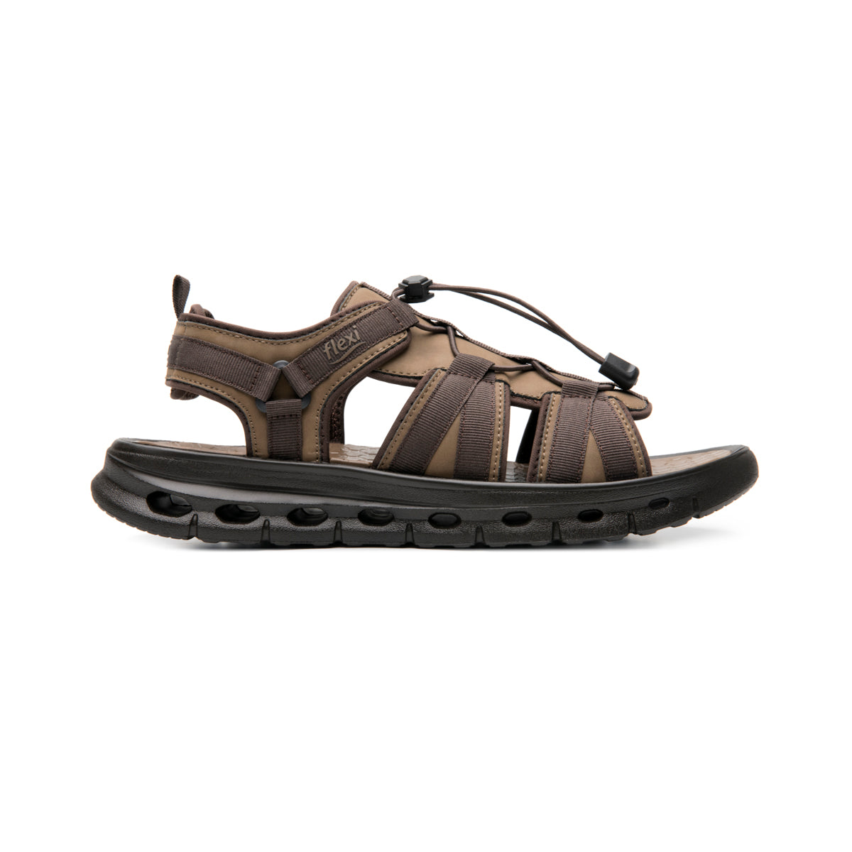 Sandalia Outdoor Flexi Country para Hombre con Walking Soft Estilo 424002 Taupe