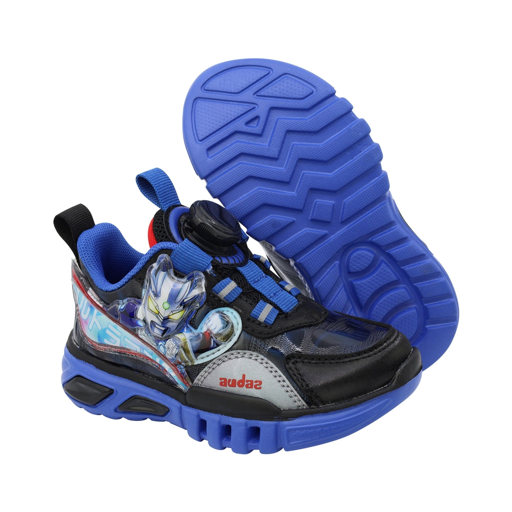 Tenis Audaz para niño en sintético azul Two con diseño robot