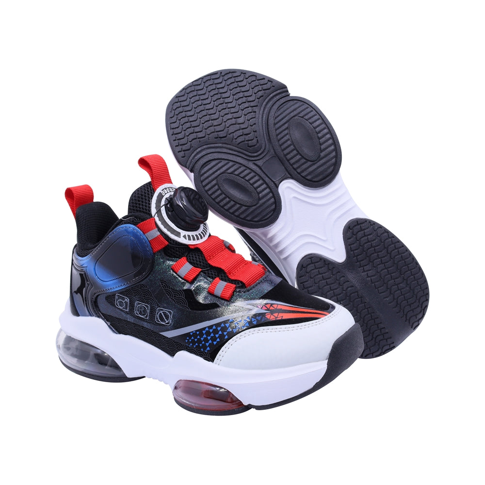 Tenis Audaz para niño en sintético azul Two con ajuste giratorio