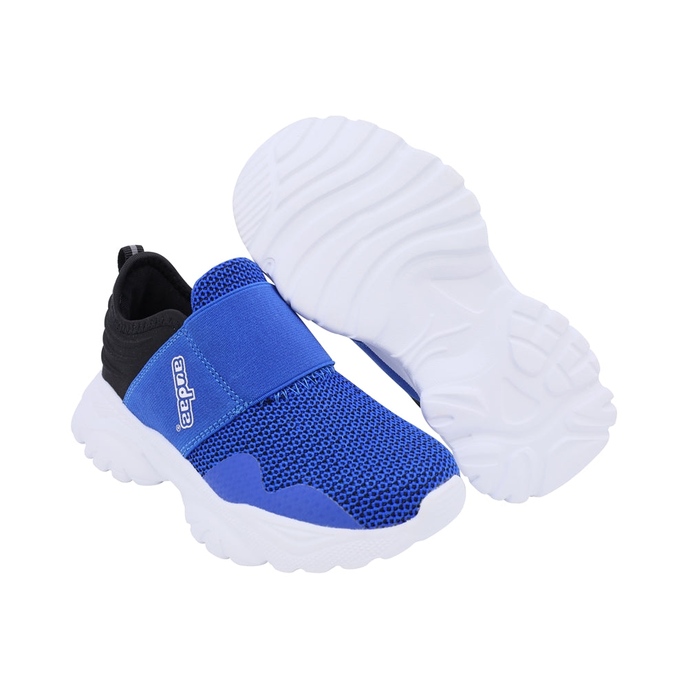 Tenis Audaz para niño en textil azul Two con elástico ajustable