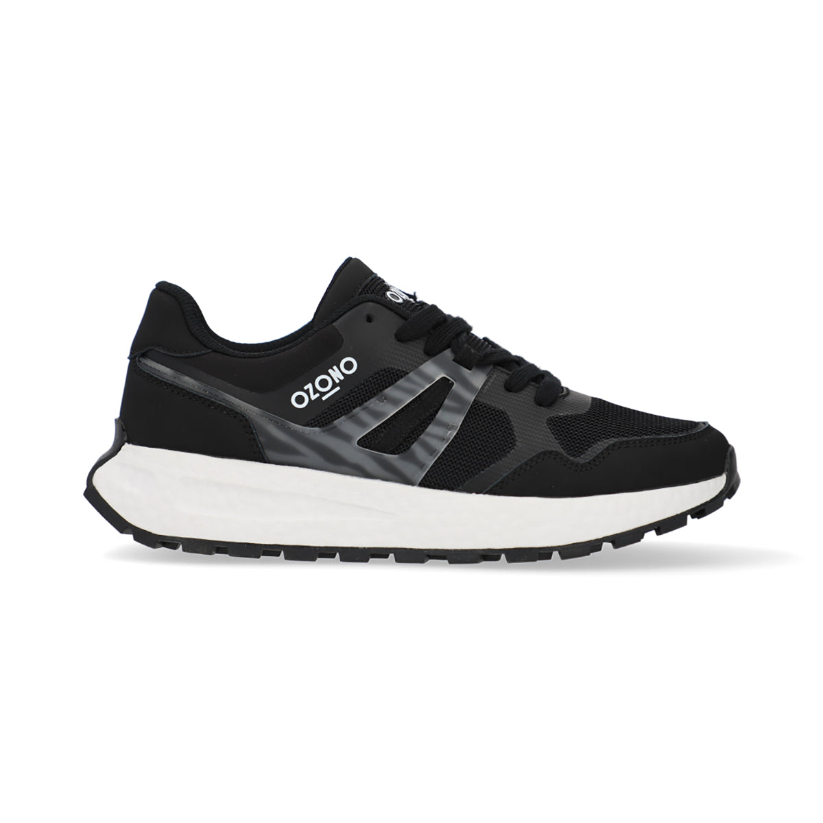 SNEAKER SPORT DAMA 608801 NEGRO CAPA DE OZONO