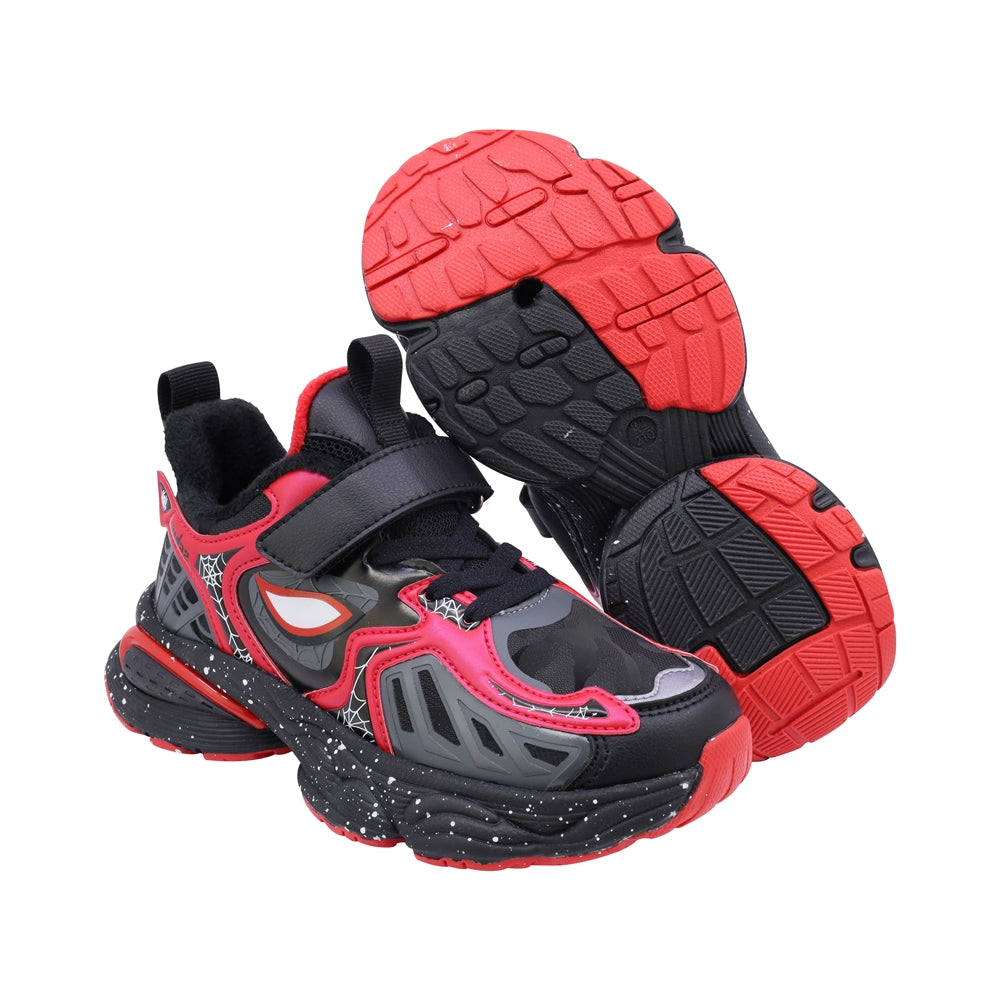 Tenis Audaz para niño en sintético rojo Two con diseño de superhéroe