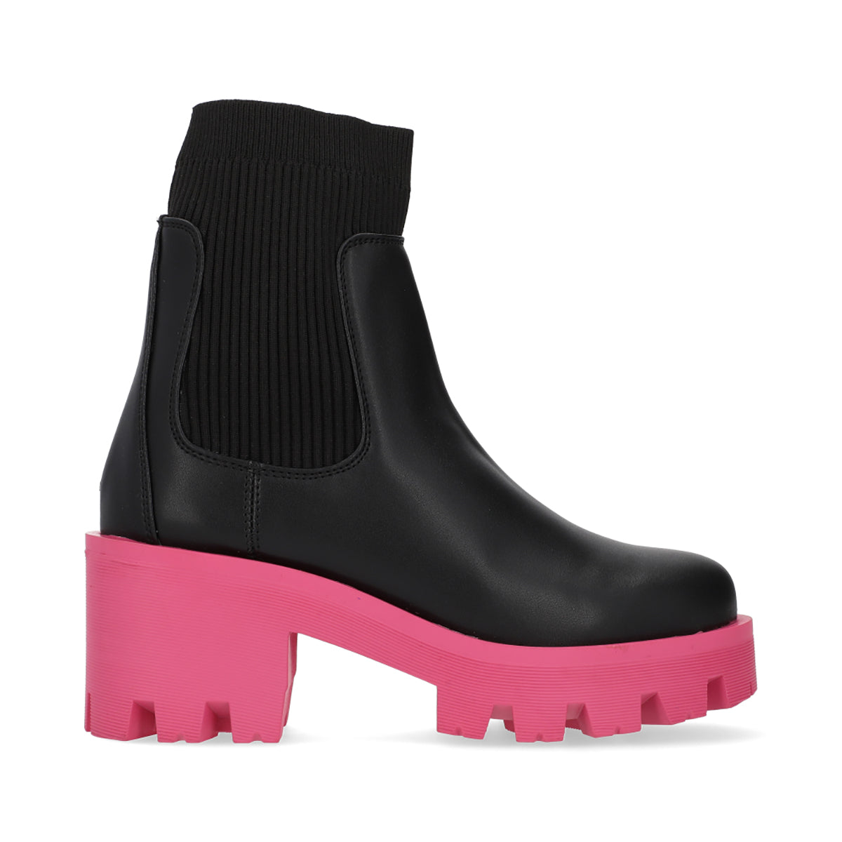 BOTA CASUAL DAMA 624704 NEGRO/ROSA CAPA DE OZONO