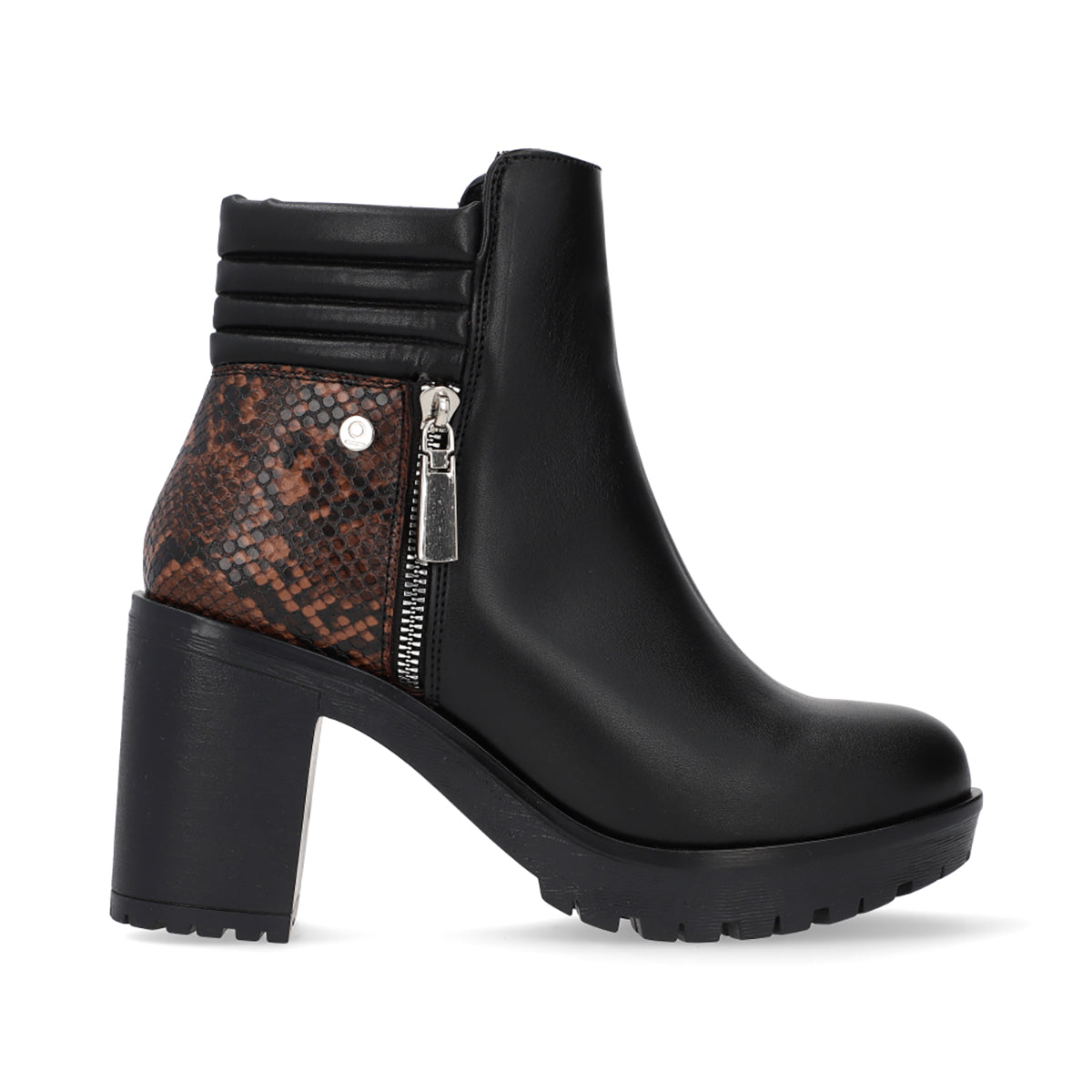 BOTÍN CASUAL DAMA 647301 NEGRO CAPA DE OZONO