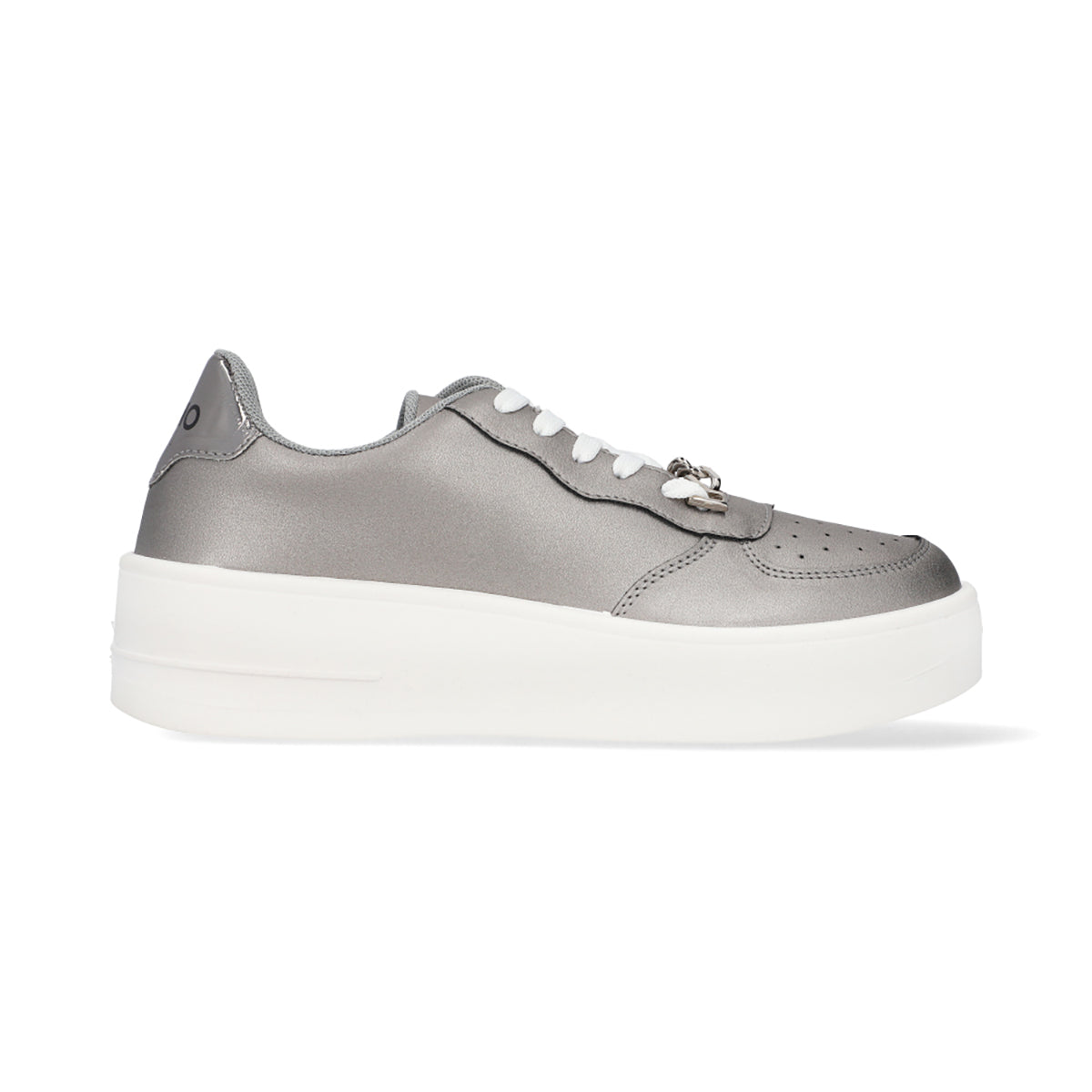 SNEAKER SPORT DAMA 652301 PLATA CAPA DE OZONO