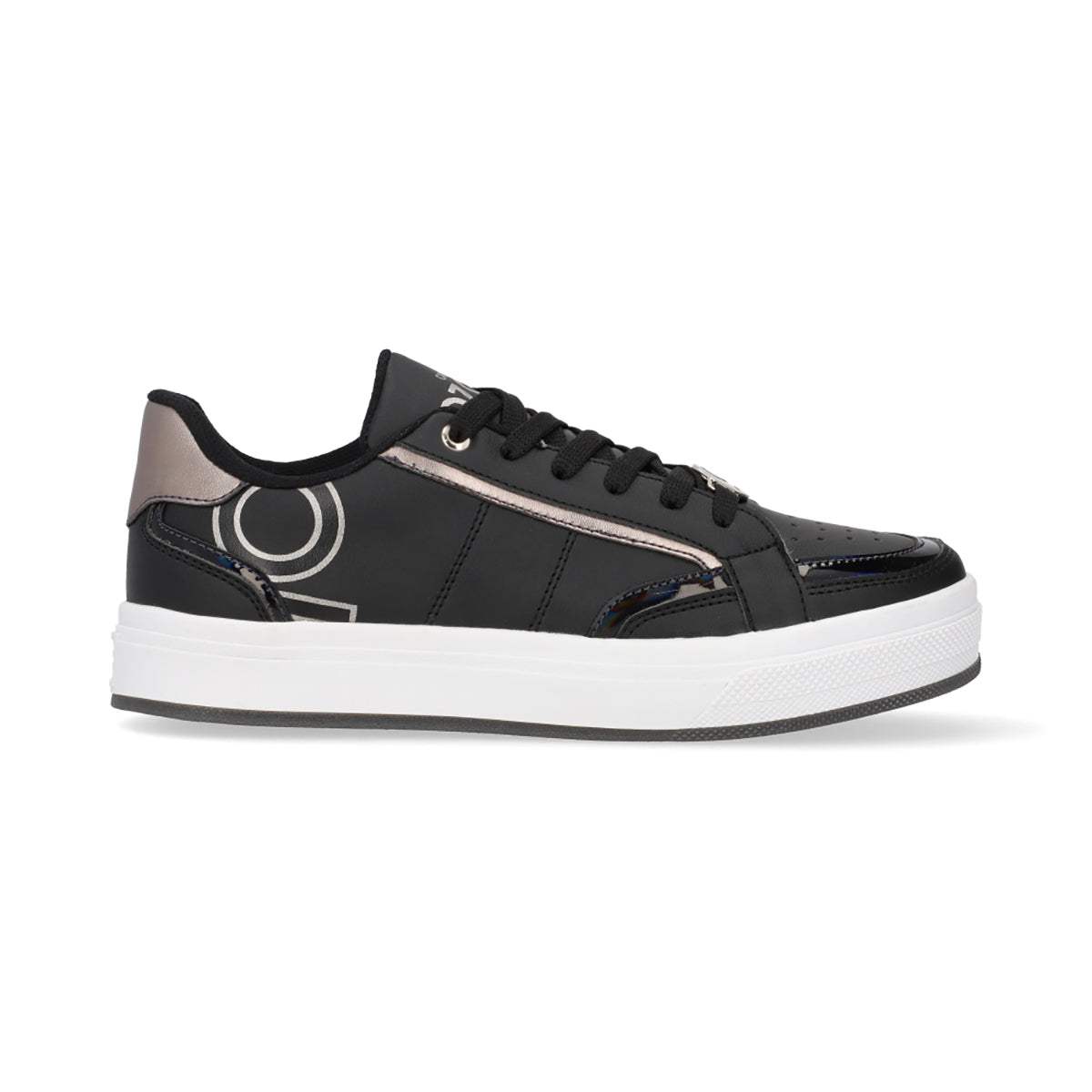 SNEAKER SPORT DAMA 652401 NEGRO CAPA DE OZONO