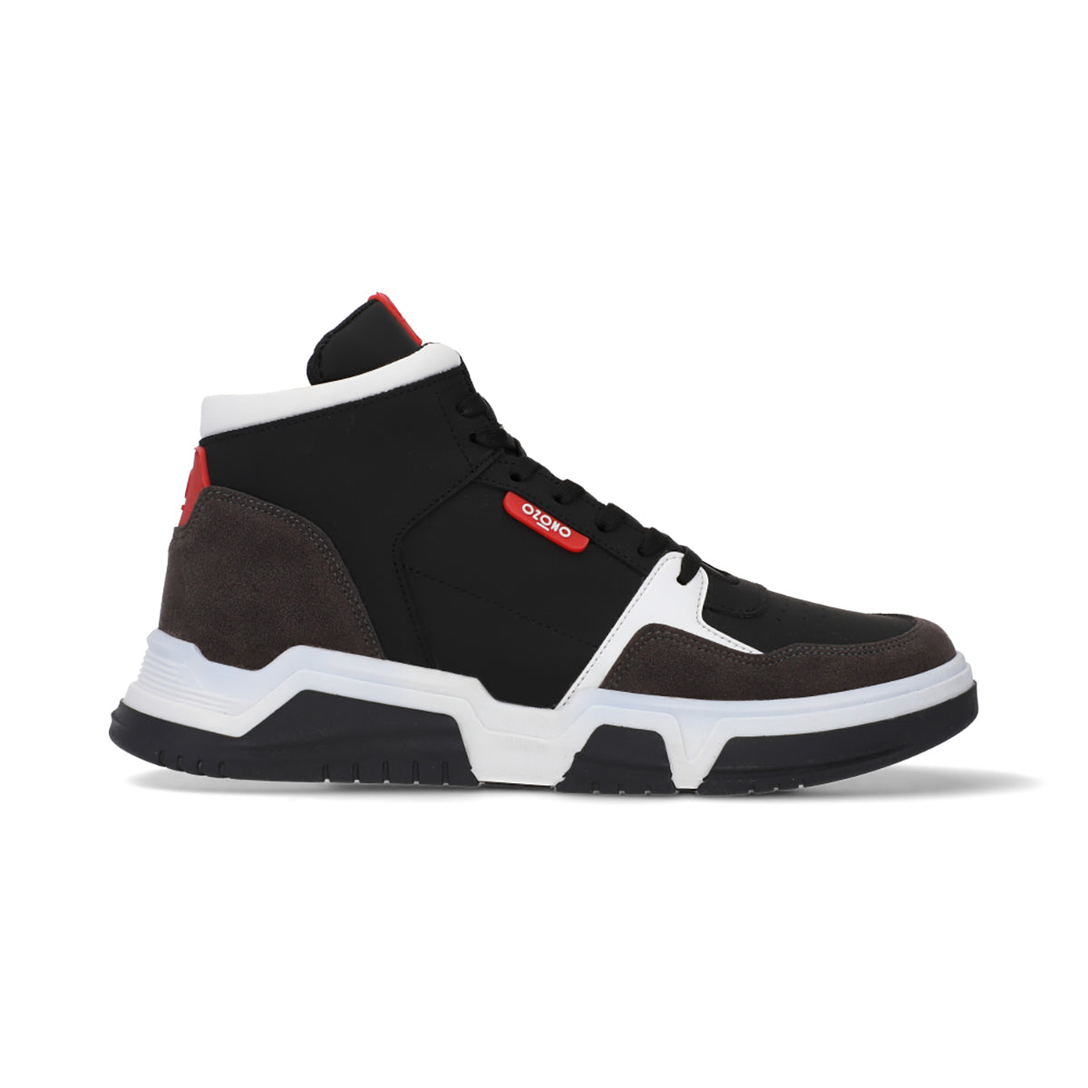 SNEAKER SPORT CABALLERO 655002 NEGRO/GRIS CAPA DE OZONO