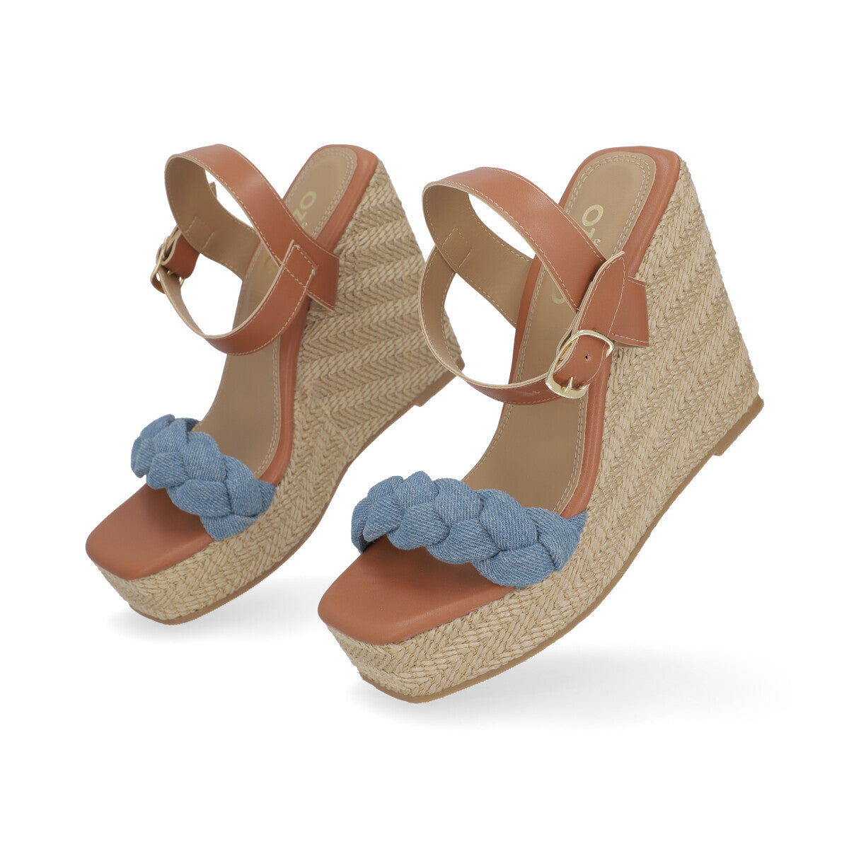 SANDALIA CASUAL DAMA 657102 CAMEL CAPA DE OZONO
