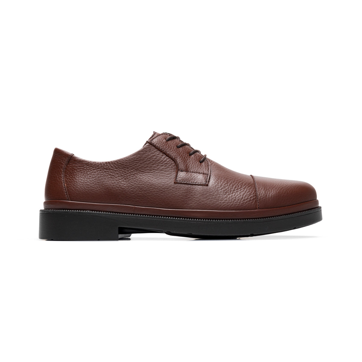 Derby Dress Casual Quirelli para Hombre con California Auténtico Estilo 708201 Brown