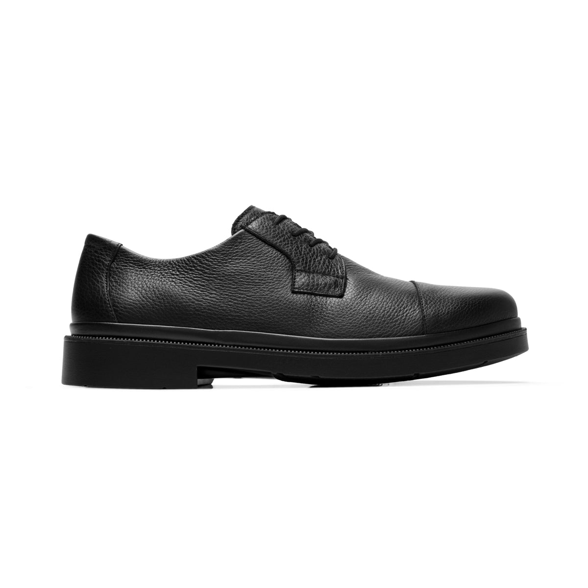 Derby Dress Casual Quirelli para Hombre con California Auténtico Estilo 708201 Negro
