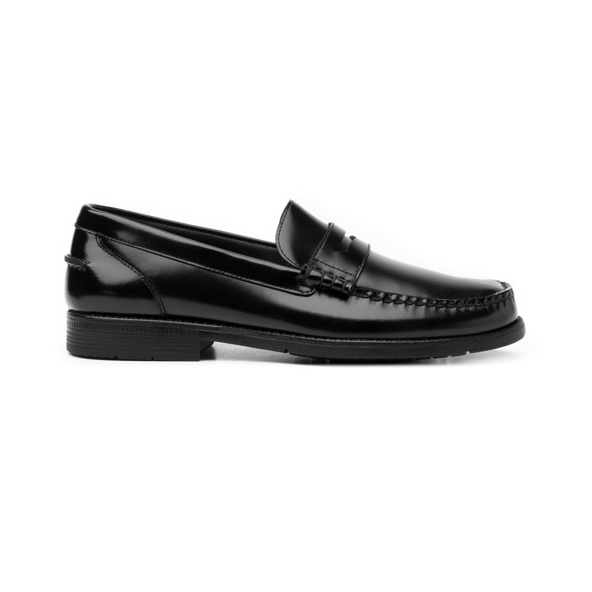 Mocasín Con Antifaz Quirelli para Hombre con Construcción Guante Estilo 87904 Negro