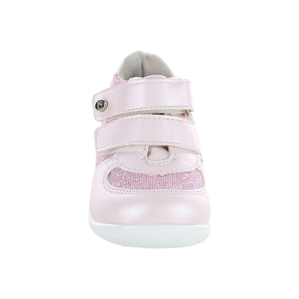Tenis Coqueta para niña en sintético rosa Panal con acabado brillante