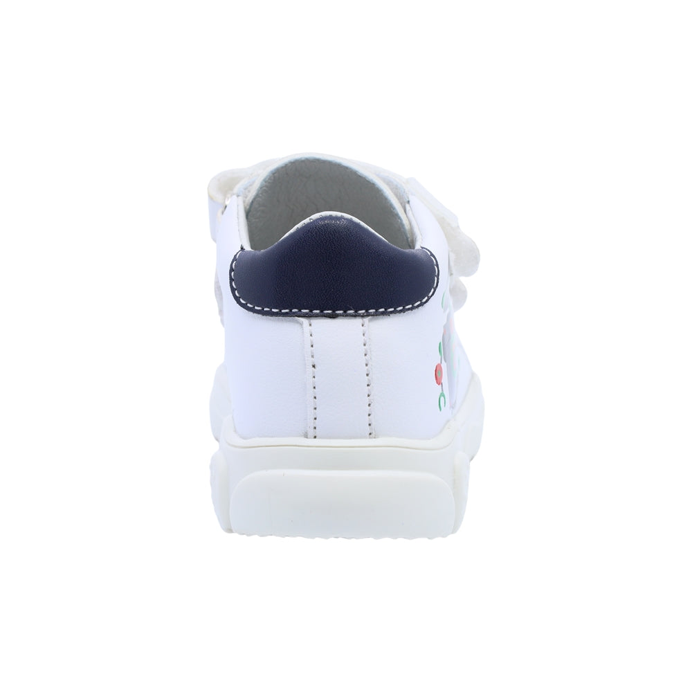 Tenis para niño Audaz Sintético color Blanco Zippy con doble tira de contacto
