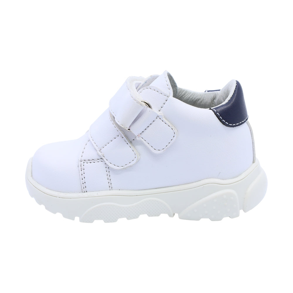 Tenis para niño Audaz Sintético color Blanco Zippy con doble tira de contacto