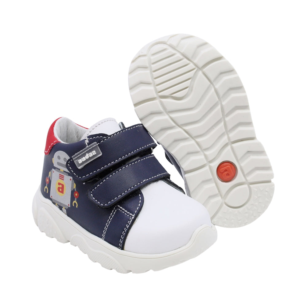 Tenis para niño Audaz Sintético color Azul Zippy con doble tira de contacto