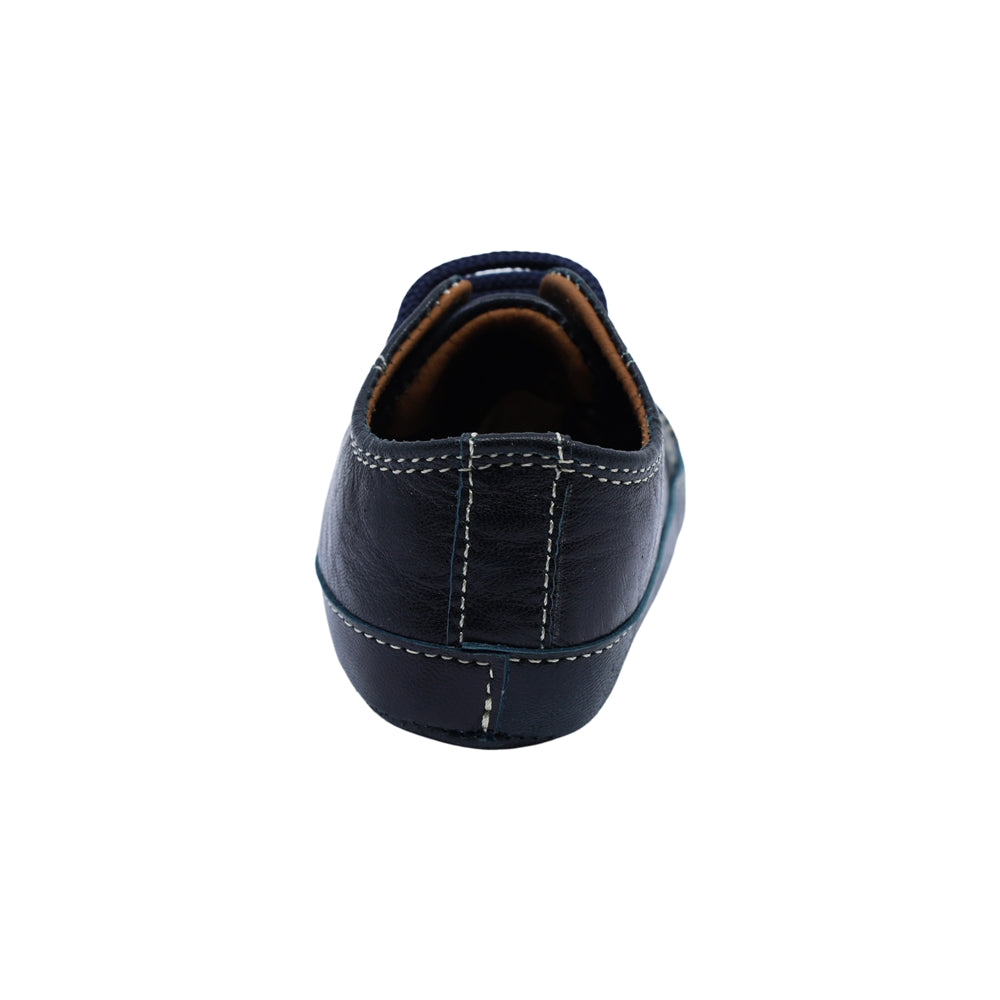 Zapato de vestir para niño Audaz Piel color Azul marino Sixty-three con agujeta