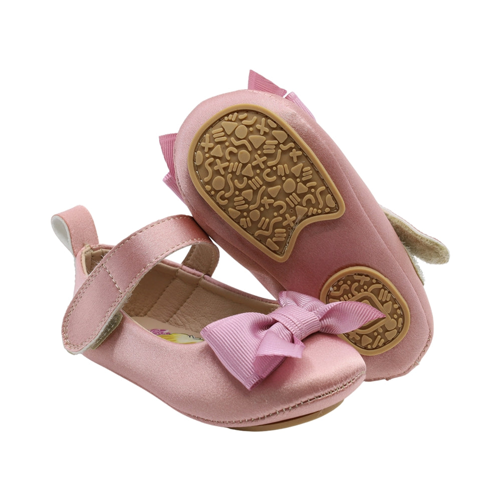 Balerina Coqueta para niña Sintética Rosa Sixty-six con tira de contacto