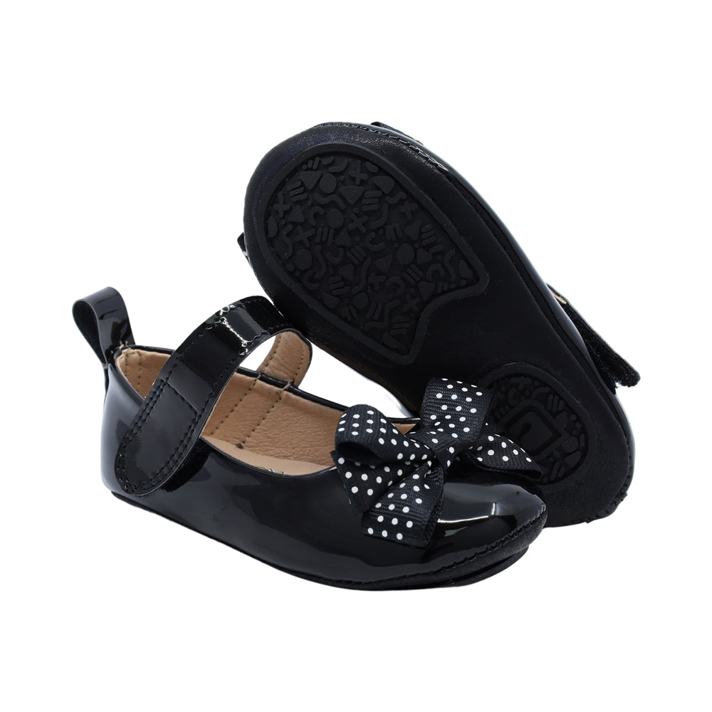 Balerina Coqueta para niña Sintética Negro Sixty-seven con tira de contacto