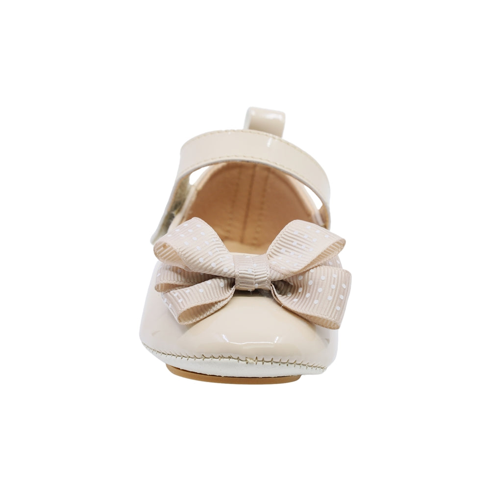 Balerina Coqueta para niña Sintética Beige Sixty-seven con tira de contacto