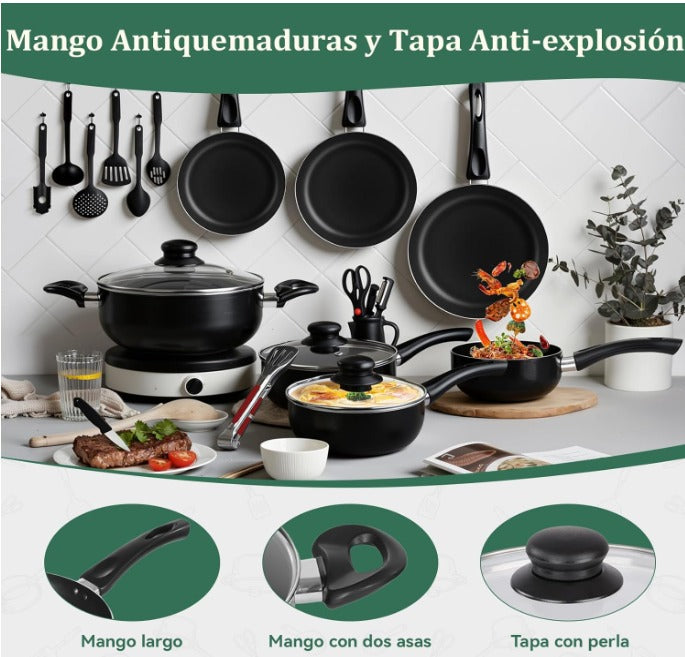 Kit de Cocina 27 Piezas