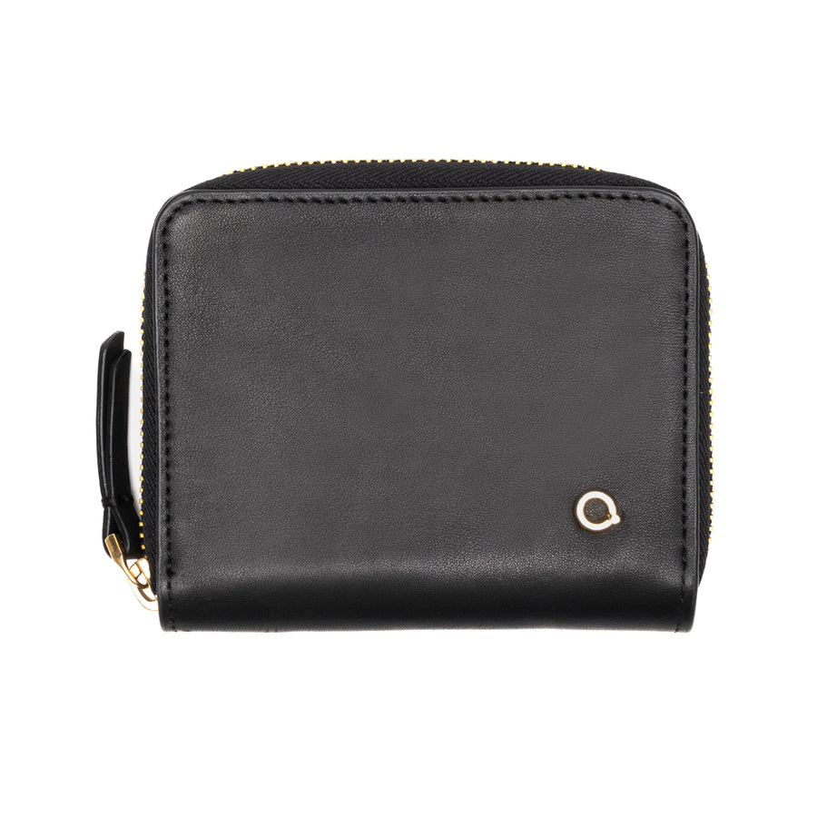 Cartera Quirelli para Mujer con Refuerzo Interno Estilo 030101 Negro
