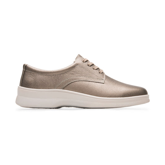 Derby Casual Flexi para Mujer Estilo 05822 Antimonio
