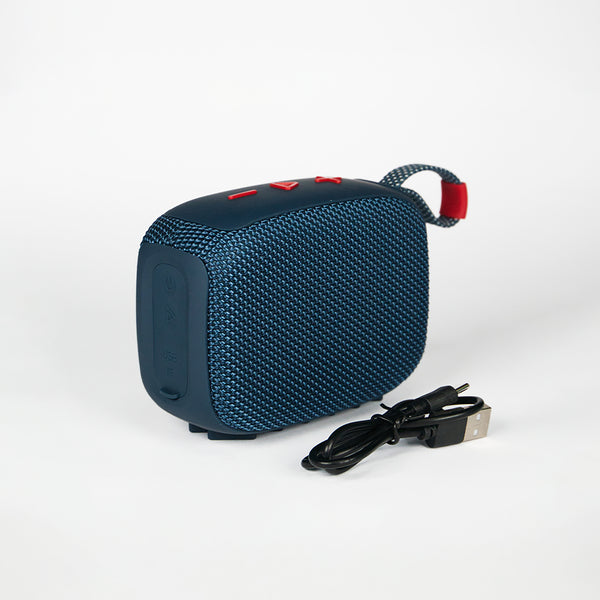BOCINA AZUL MODELO GO4 MARCA Portable Speaker